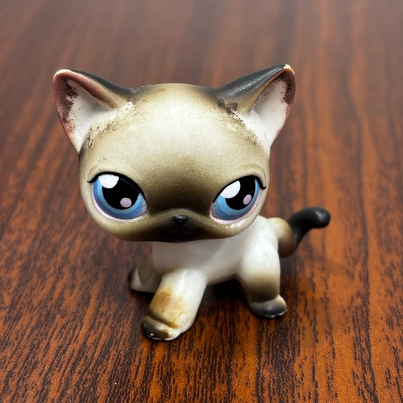 Littlest Pet Shop LPS Authentic Shorthair Cat Lot #339 #391 #468 #2249 Rare - Picture 5 of 10